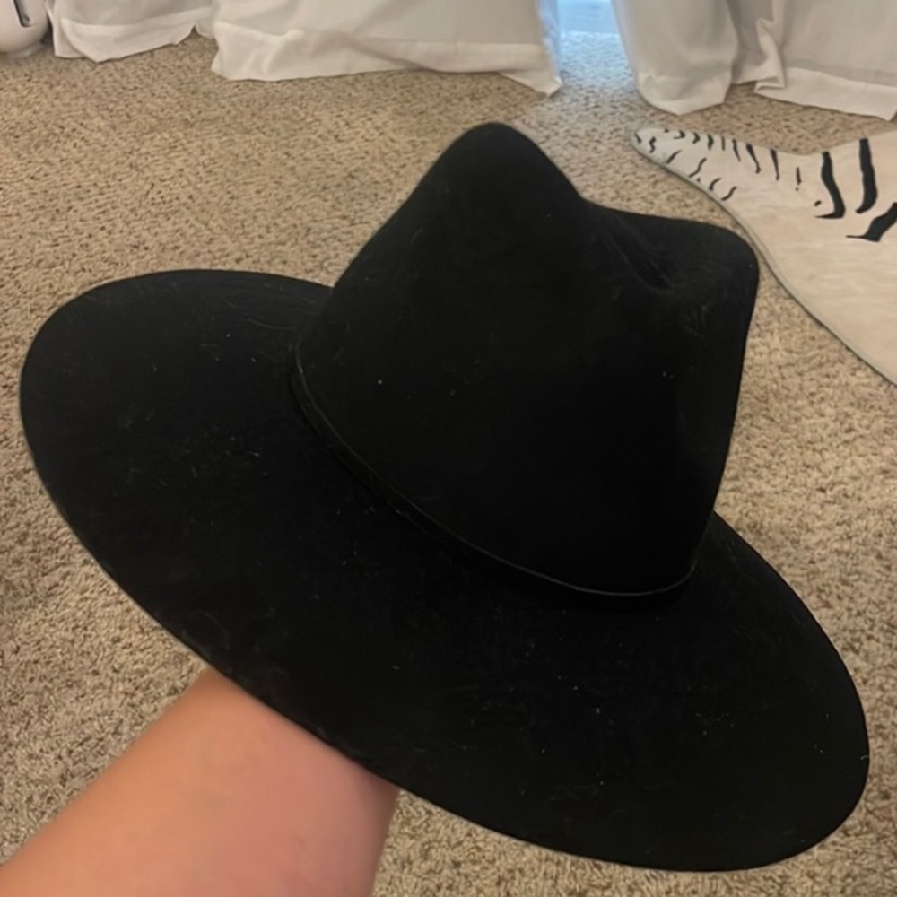 Lack of Color Black Wool Hat